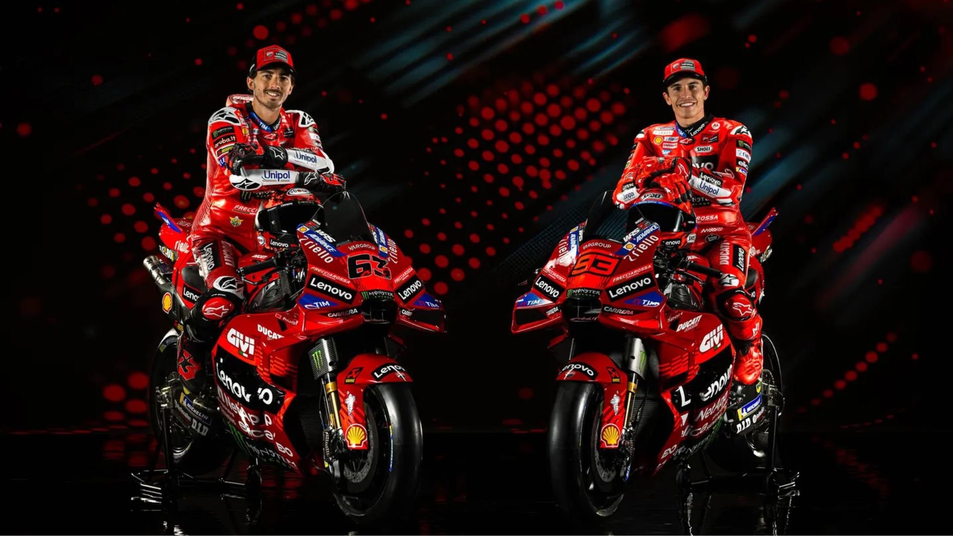 El equipo Ducati Lenovo revela los colores de MotoGP 2025