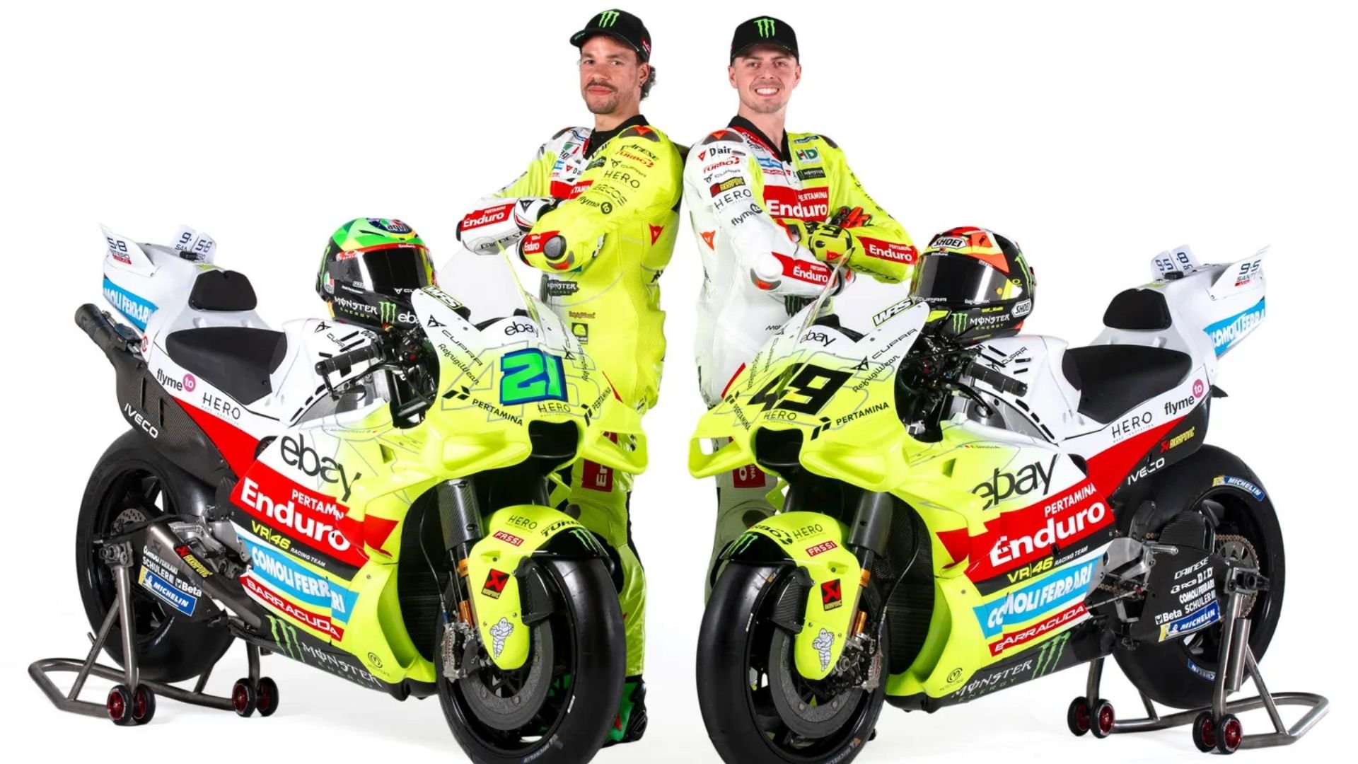 Il Pertamina Enduro VR46 Racing Team rivela la splendida livrea 2025 a Giacarta