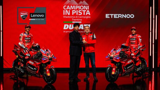 Ducati ed Eternoo uniscono le forze per un'entusiasmante partnership nella MotoGP per il 2025-2026