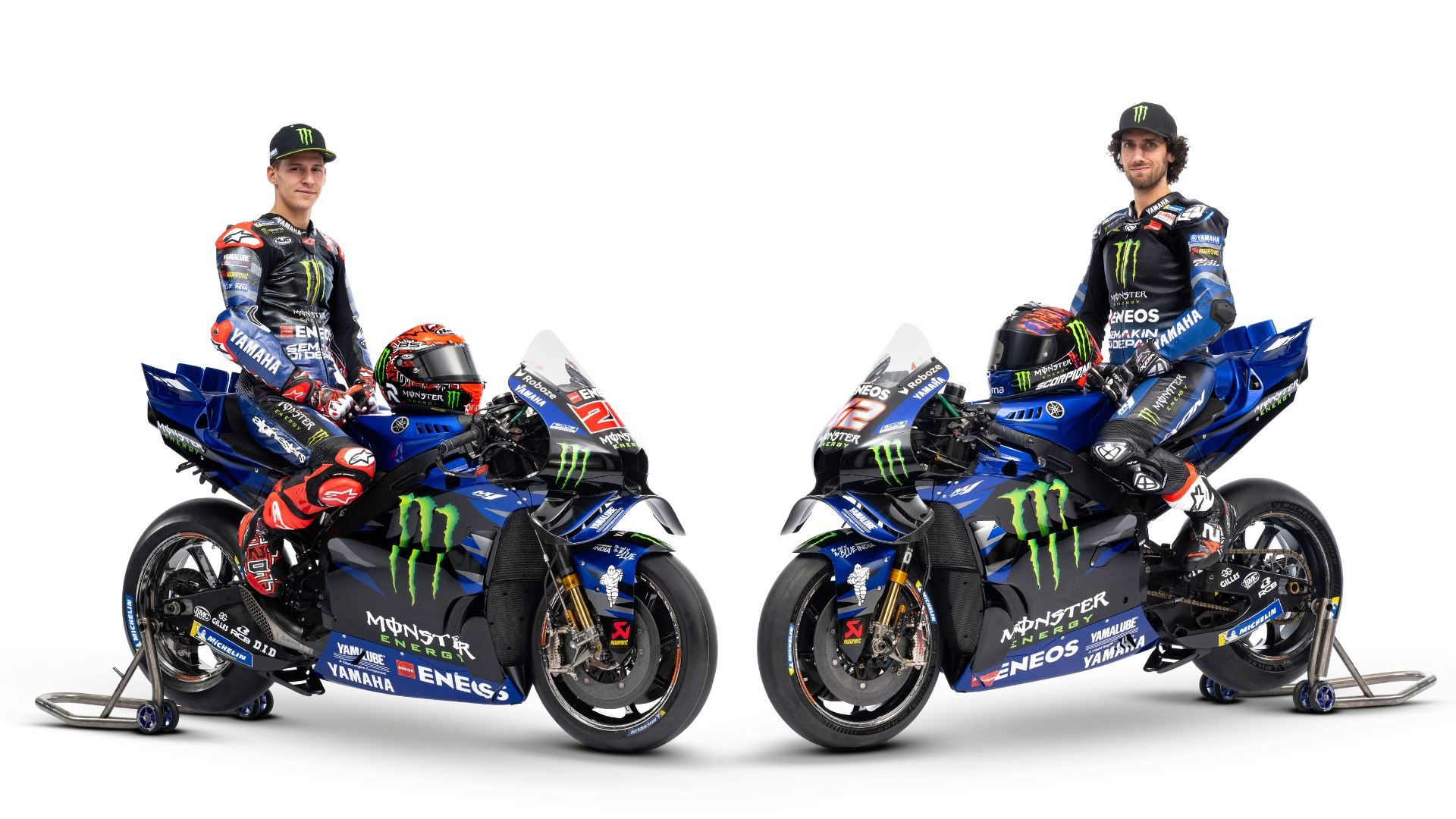 Yamaha reveals 2025 MotoGP bike with ‘The Blue Shift’ theme