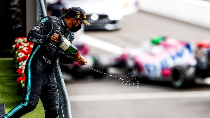 Moët & Chandon champagne to be sprayed again on F1 podium
