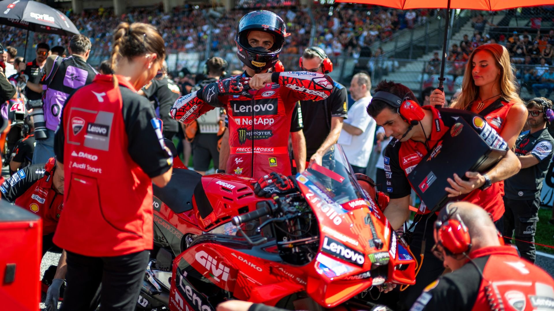 Ducati is choosing to stay with the 2024 engine for the 2025 season