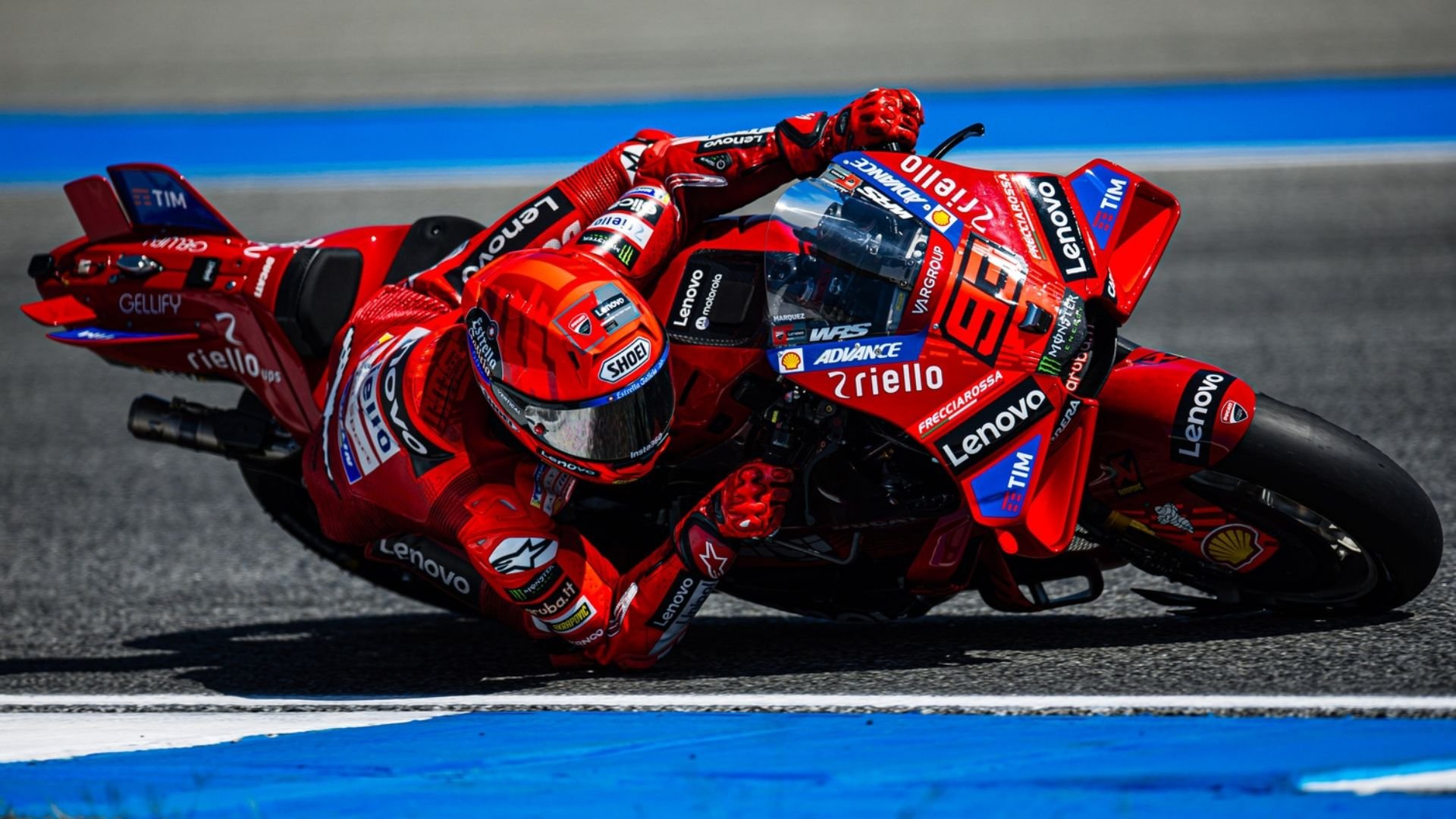 Marc Marquez brille lors de la deuxième journée d'essais MotoGP à Buriram