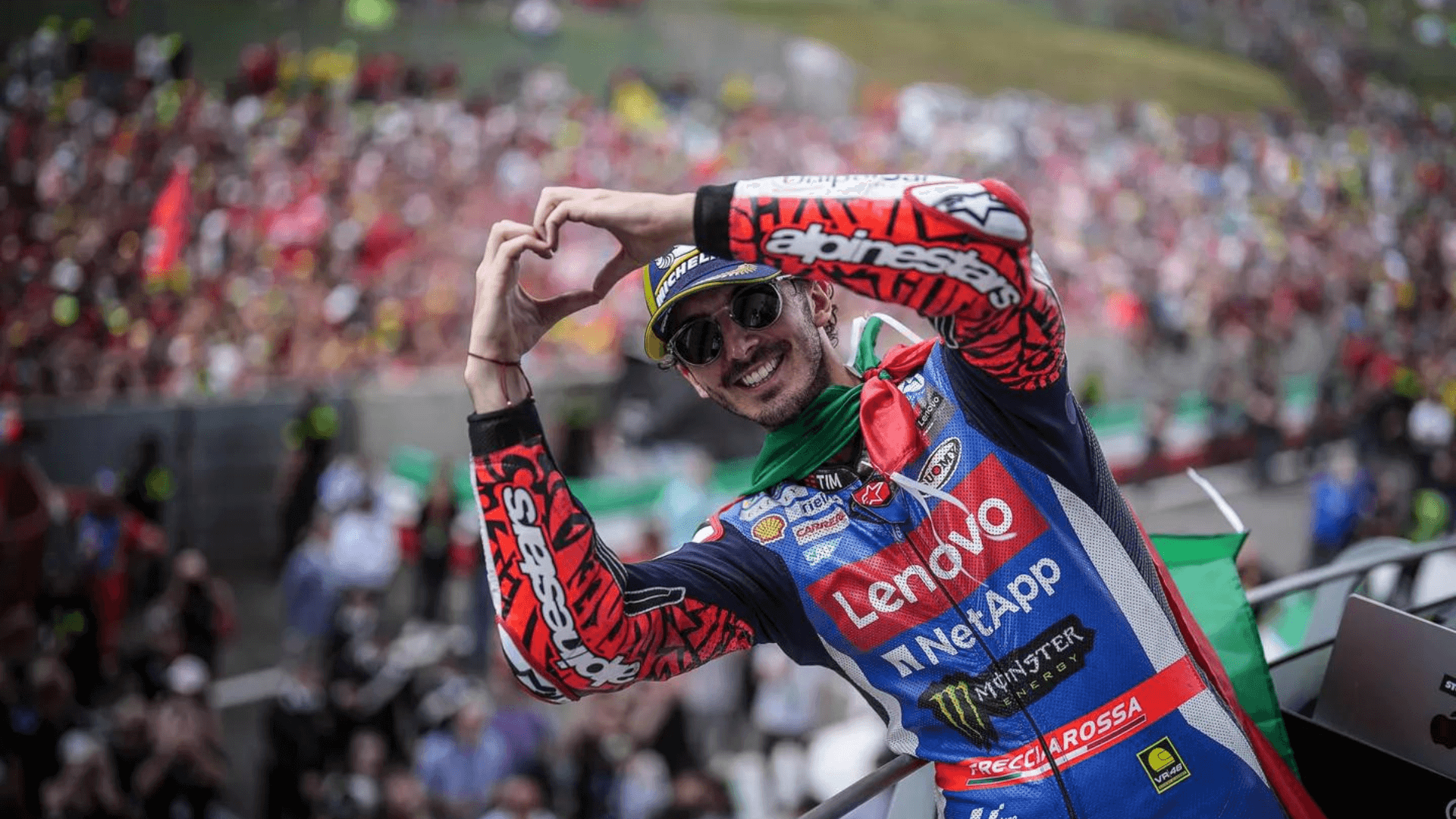 Even three-place grid penalty couldn’t stop Bagnaia from winning  his 2024 home race