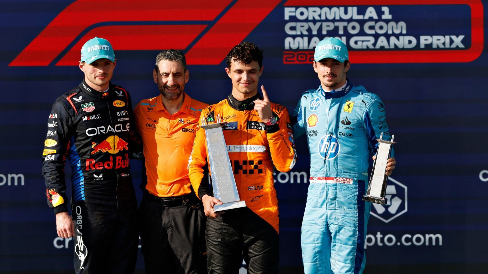 Lando Norris ganó su primera carrera en el Gran Premio de Miami 2024