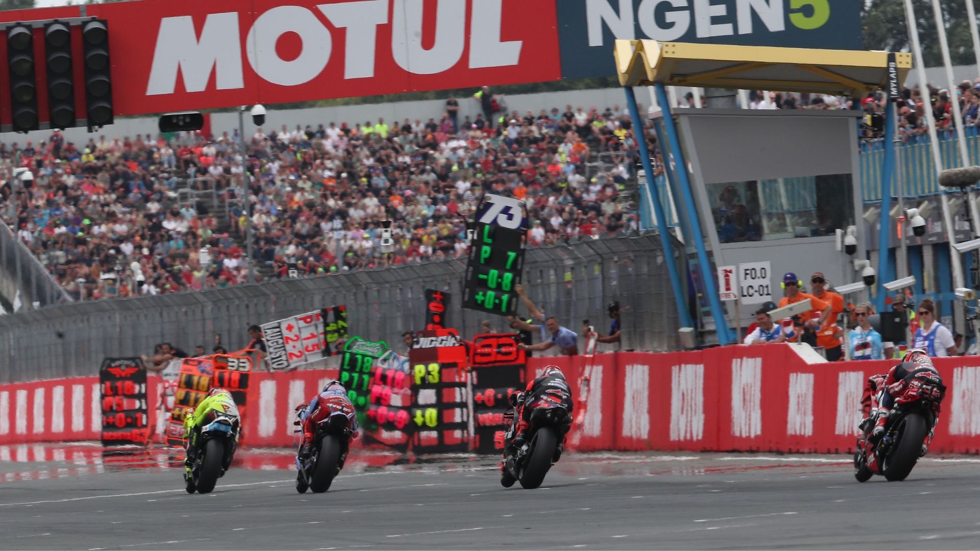 Top 5 MotoGP circuits met de meeste races in de geschiedenis