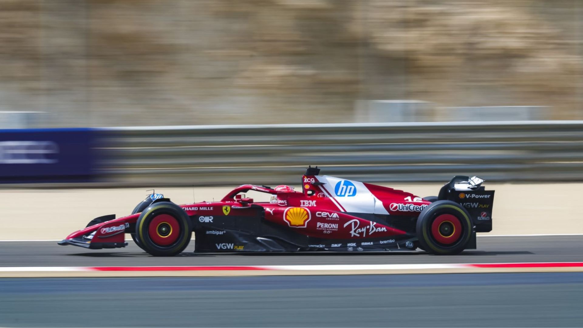 Charles Leclerc Schnellster am letzten Morgen der Vorsaisontests