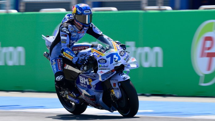 Alex Marquez leads exciting friday practice at Buriram circuit