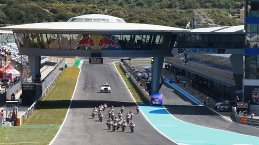 Inundaciones masivas en el Circuito de Jerez