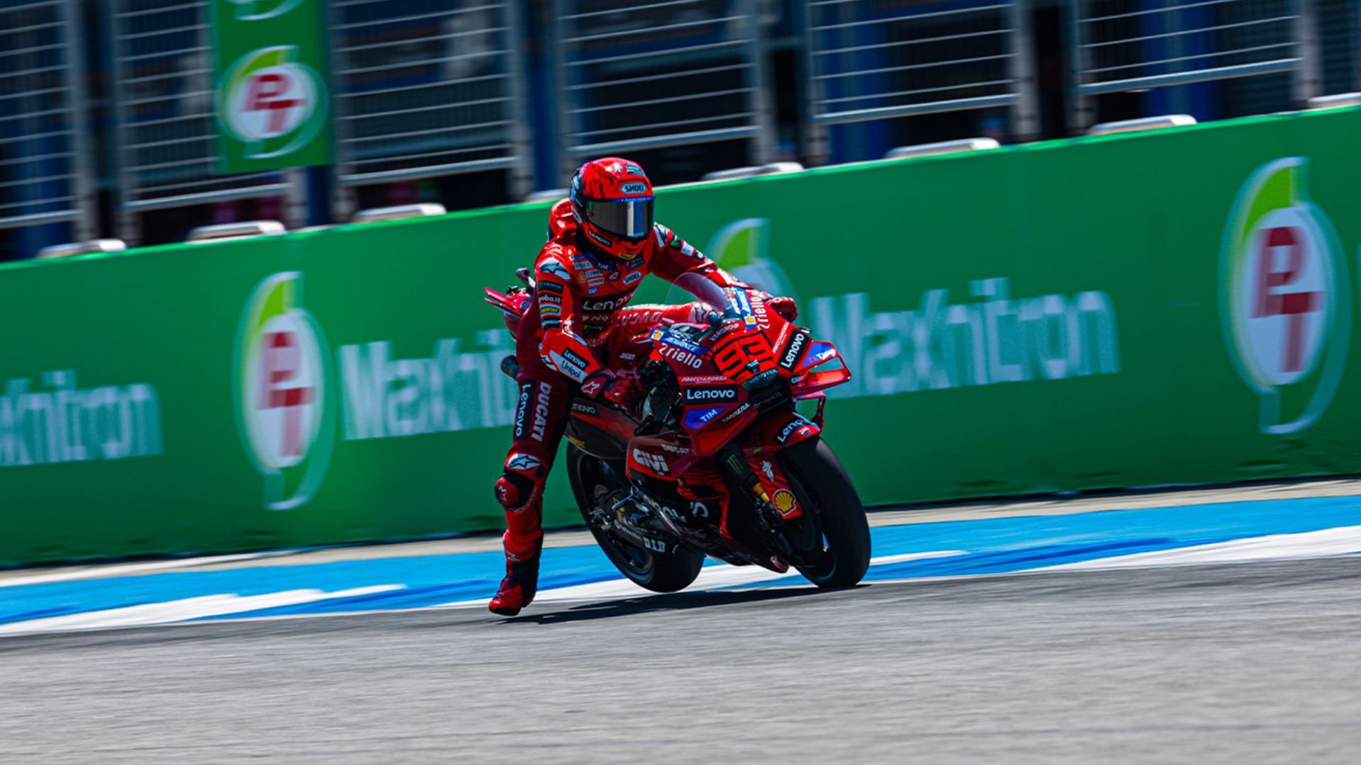 Marc Márquez, el más rápido en los libres 1 del GP de Argentina