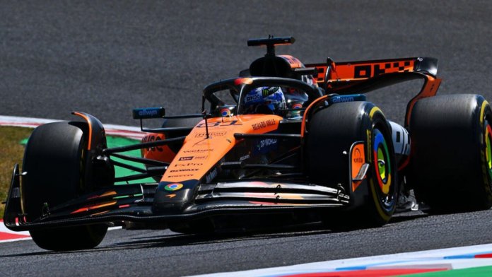 Oscar Piastri snelste in tweede Japanse GP-training onderbroken door 4 rode vlaggen