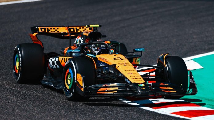 Lando Norris mène McLaren 1-2 lors de la troisième séance d'essais du GP du Japon