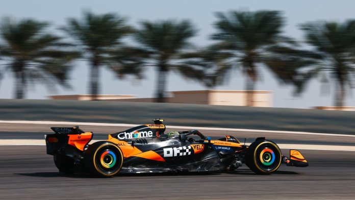 Lando Norris nejrychlejší v prvním tréninku na VC Bahrajnu
