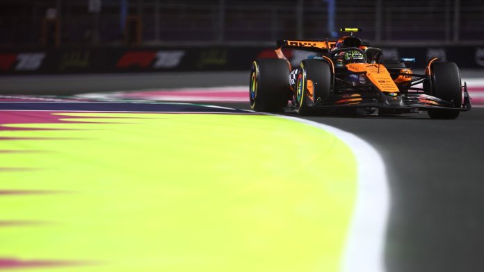 Lando Norris bepaalt tempo in tweede Saoedi-Arabische GP-training