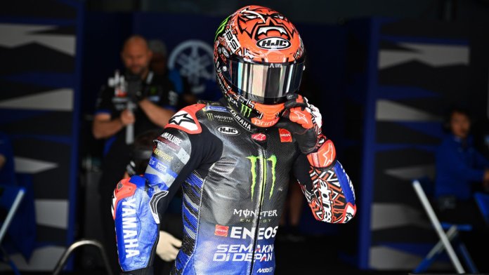 Fabio Quartararo takes the pole position in Qualifying at Jerez