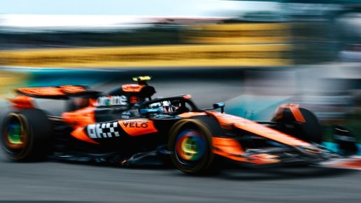 Oscar Piastri tops first and last Miami practice cut short by red flag