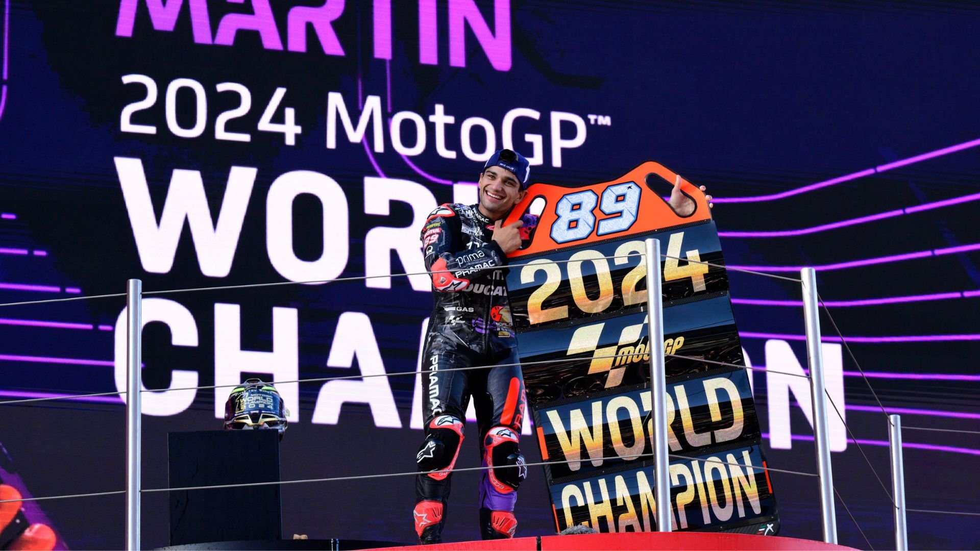 Jorge Martín honored in Madrid for 2024 MotoGP Championship title