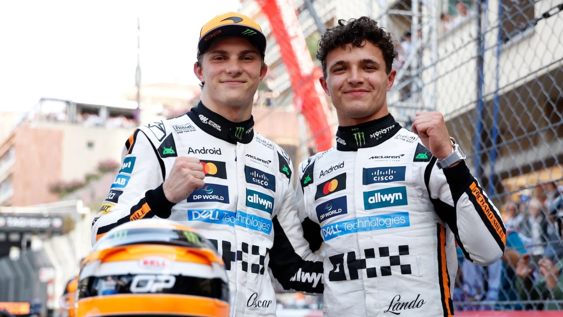 McLaren double podium