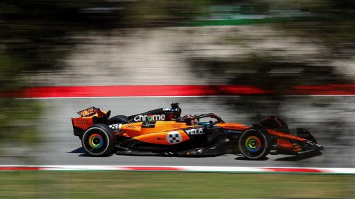 Oscar Piastri fastest in second Spanish GP practice