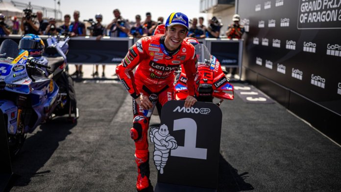 Marc Marquez behaalt dominante overwinning bij Grand Prix van Aragon