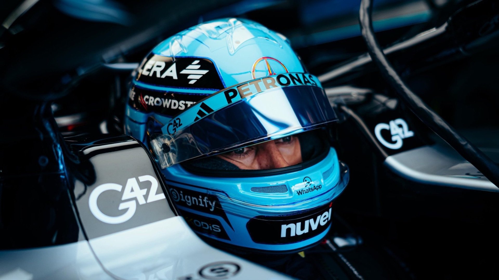 George Russell führt das Feld im zweiten Training zum GP von Kanada an