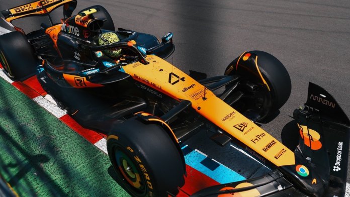 Lando Norris tops last free practice session in Canada