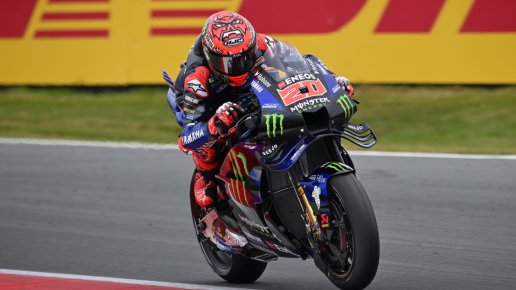 Marquez chute lors de la première journée d'essais, Quartararo domine la séance d'essais de vendredi aux Pays-Bas