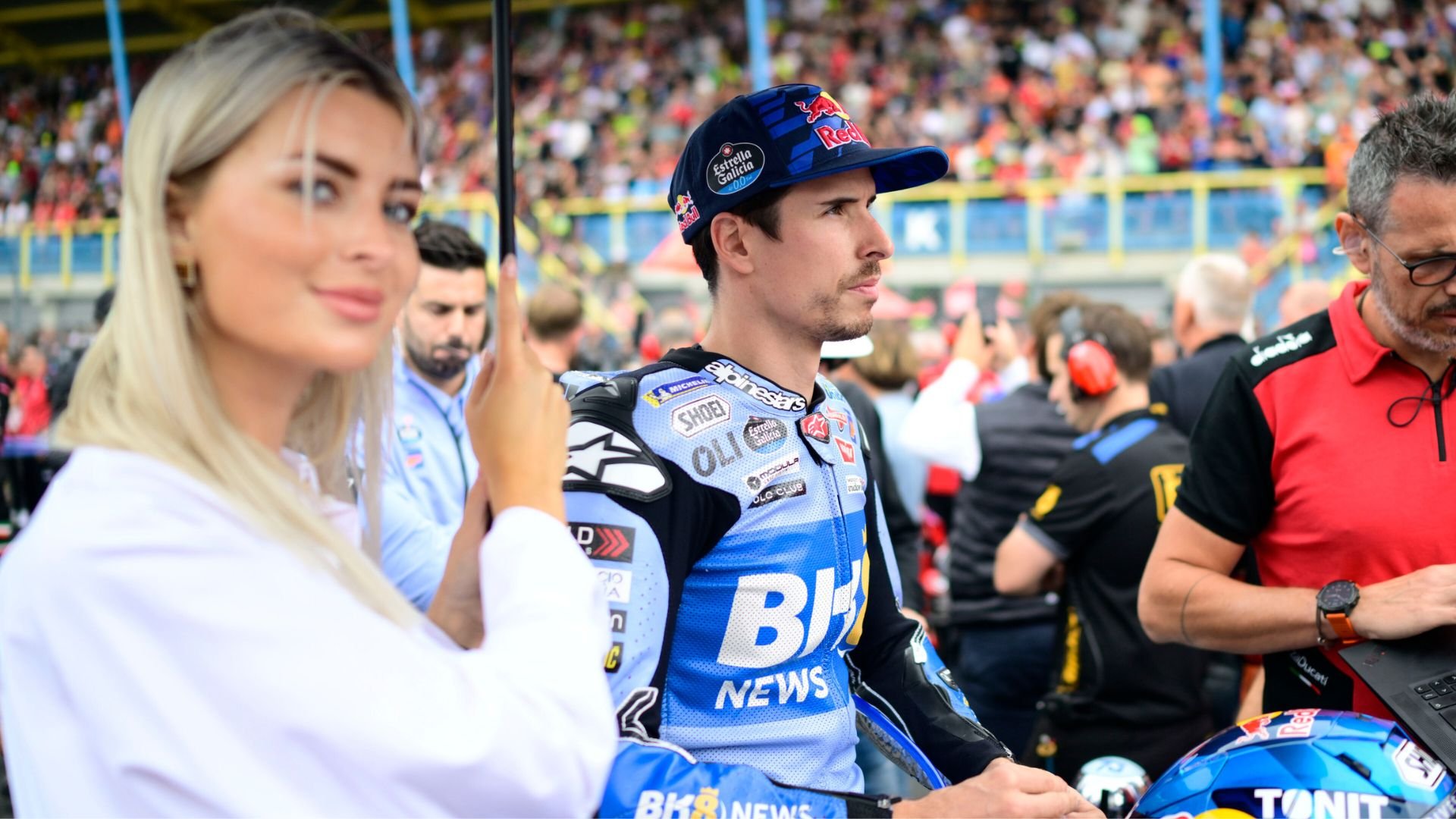 Alex Marquez werd geopereerd, terwijl Marini weer op de motor zat
