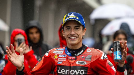 Marc Márquez wygrywa pełen gotówki wyścig na torze Sachsenring