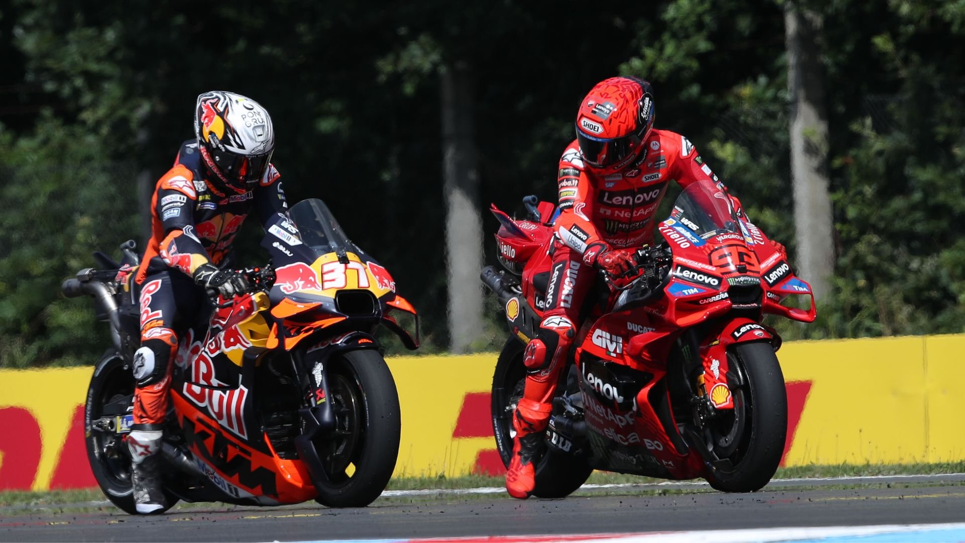 Marc Márquez ha vinto la prima gara in volata del Gran Premio della Repubblica Ceca
