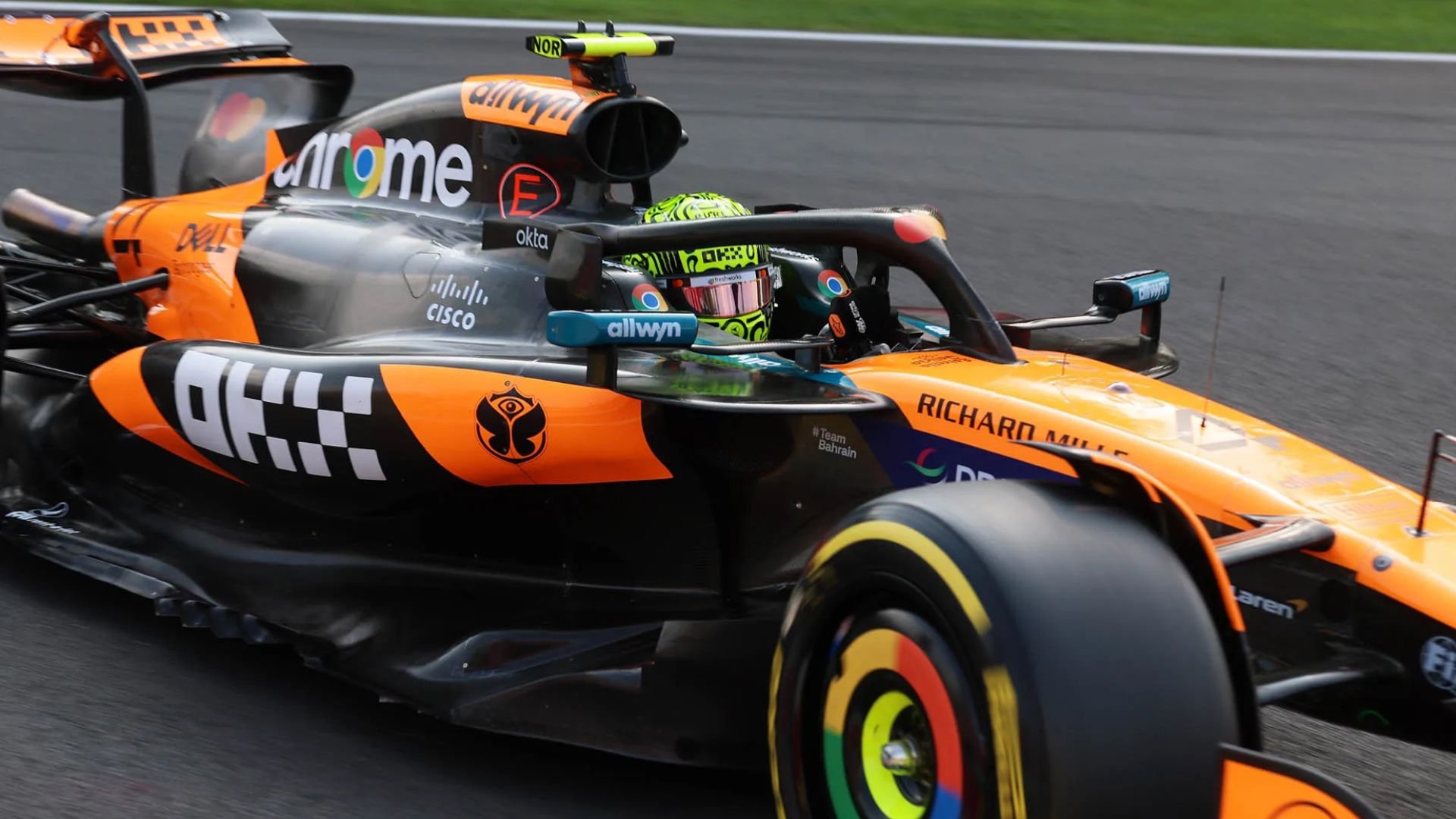 Lando Norris zdobywa pole position do Grand Prix Belgii