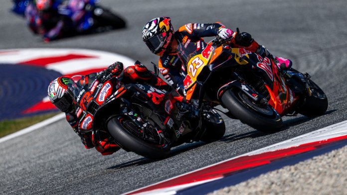 Marco Bezzecchi takes pole position for the Austrian Grand Prix