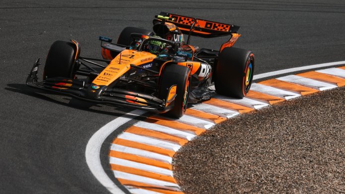 McLaren dominiert das erste freie Training nach der Sommerpause in Zandvoort