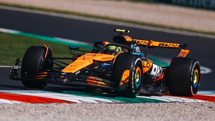 Lando Norris vyhrál třetí trénink na GP Itálie