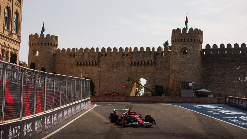 Lando Norris chute alors que les pilotes Ferrari sont en tête de la FP2 en Azerbaïdjan