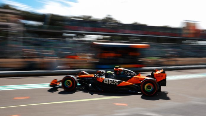 Lando Norris Schnellster im letzten Training zum Aserbaidschan GP