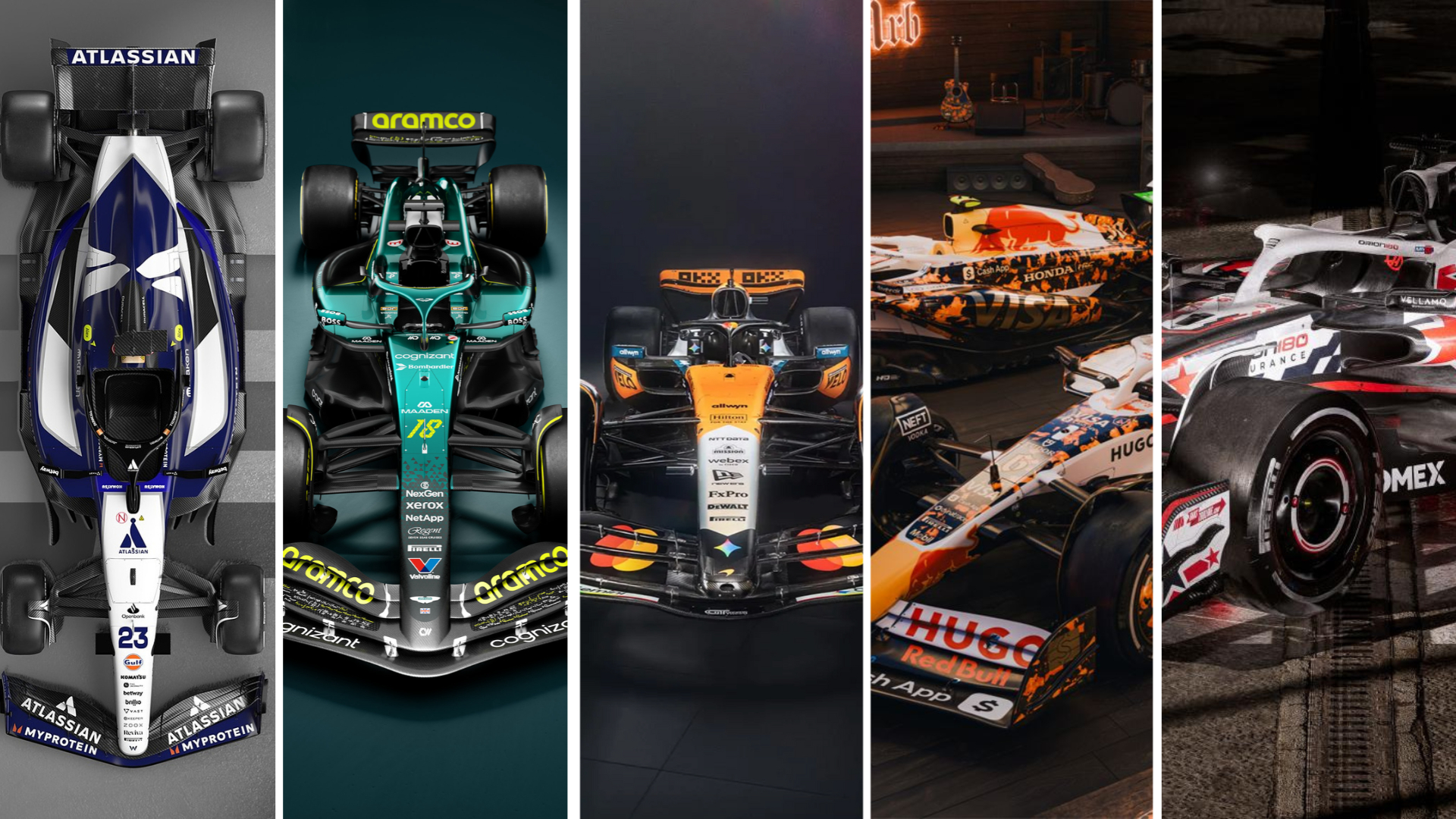 Cinco escuderías, entre ellas McLaren, presentan libreas especiales para el Gran Premio de EE.UU