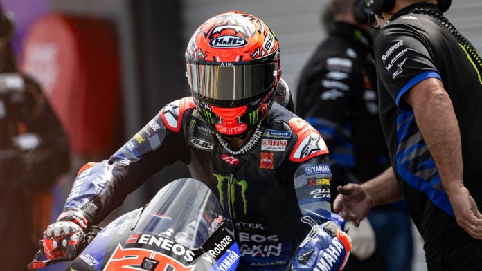 Fabio Quartararo takes pole positon for the Australian Grand Prix