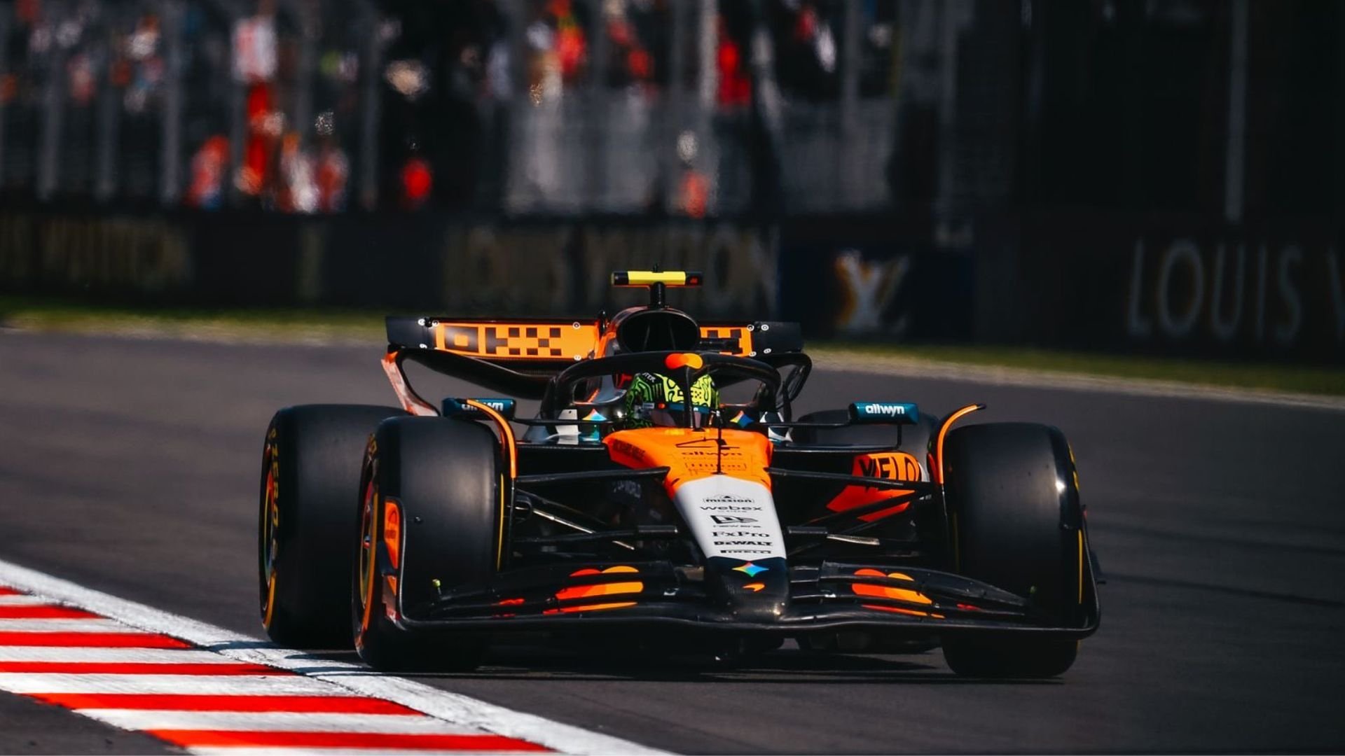 Lando Norris remporte la dernière séance d'entraînement à Mexico
