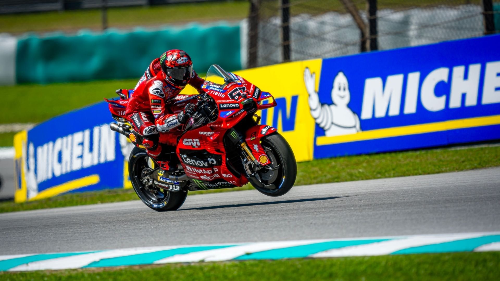 Michelin révèle les raisons de l'abandon de Bagnaia au GP de Malaisie