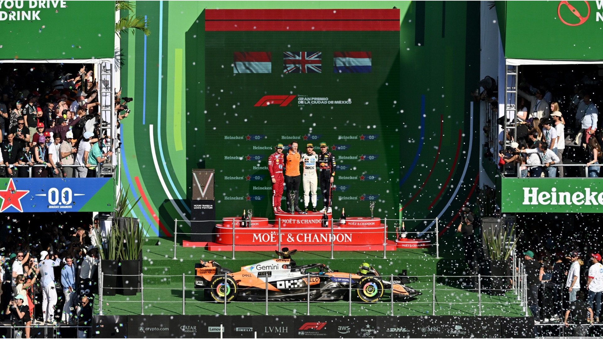 Proč byl Lando Norris po Velké ceně Mexika vybučen