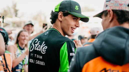 Gabriel Bortoleto okay after horror crash in Sao Paulo sprint