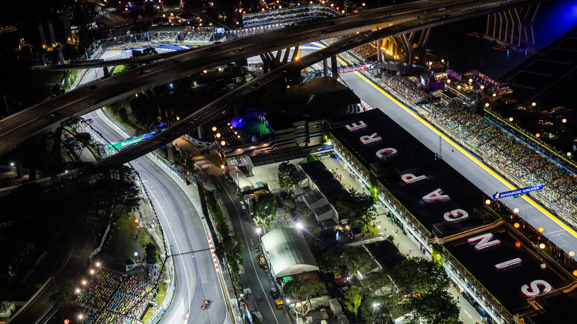 Nowe zmiany na torze Marina Bay Street Circuit przed Grand Prix Singapuru