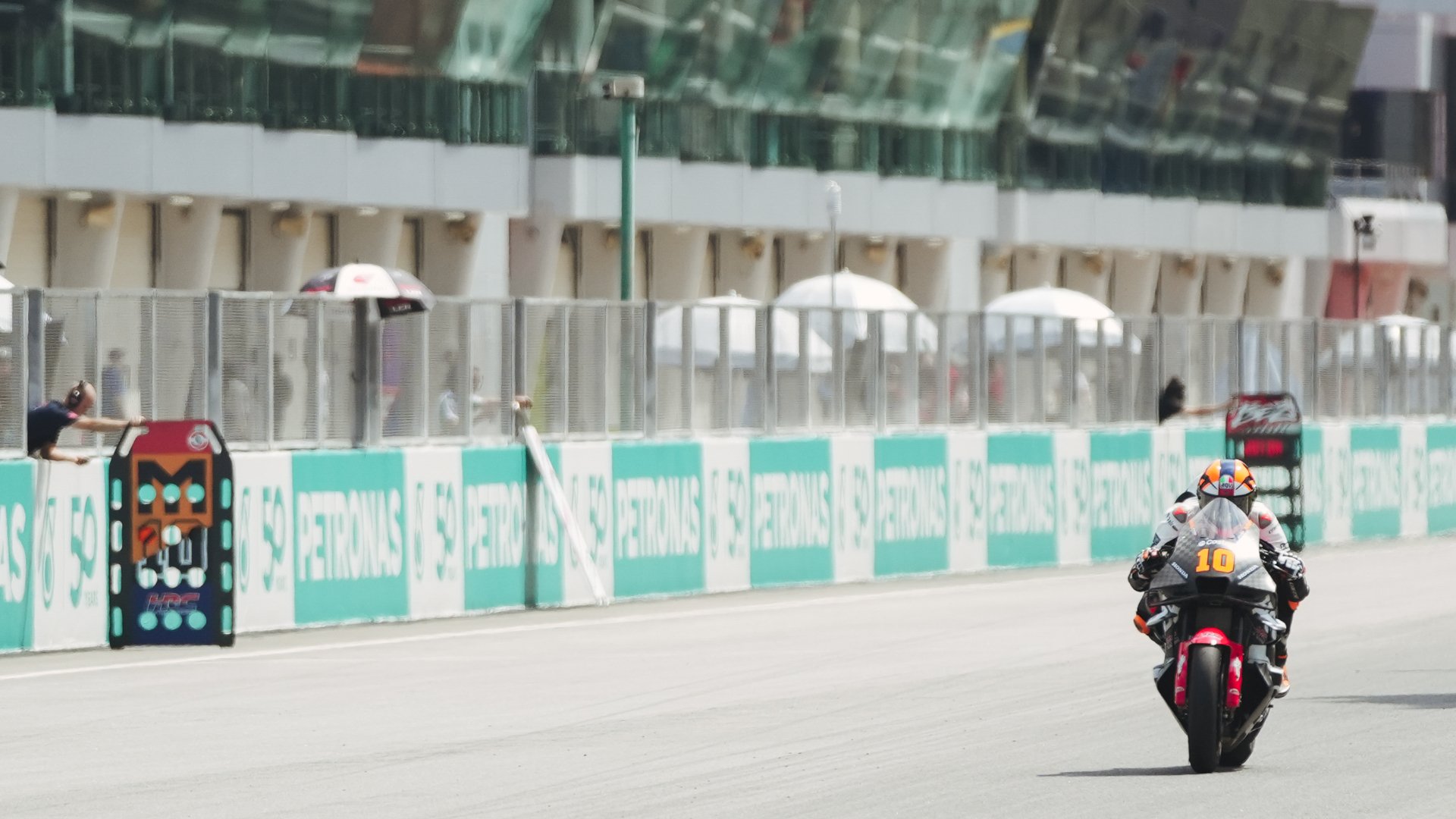 Rain stoped Honda from properly testing the new 2027 bike