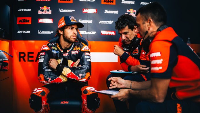 Enea Bastianini opens up about difficult season with KTM