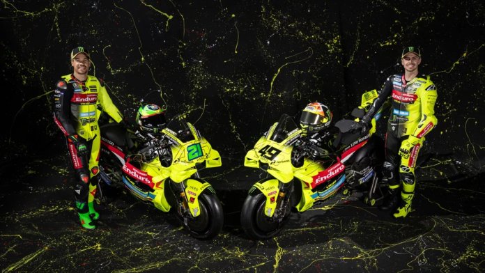 VR46 reveals the 2026 MotoGP Bike