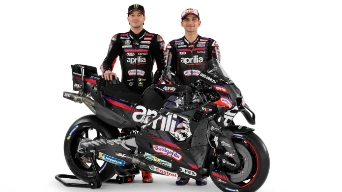 Aprilia onthult haar nieuwe MotoGP-motor voor het seizoen 2026