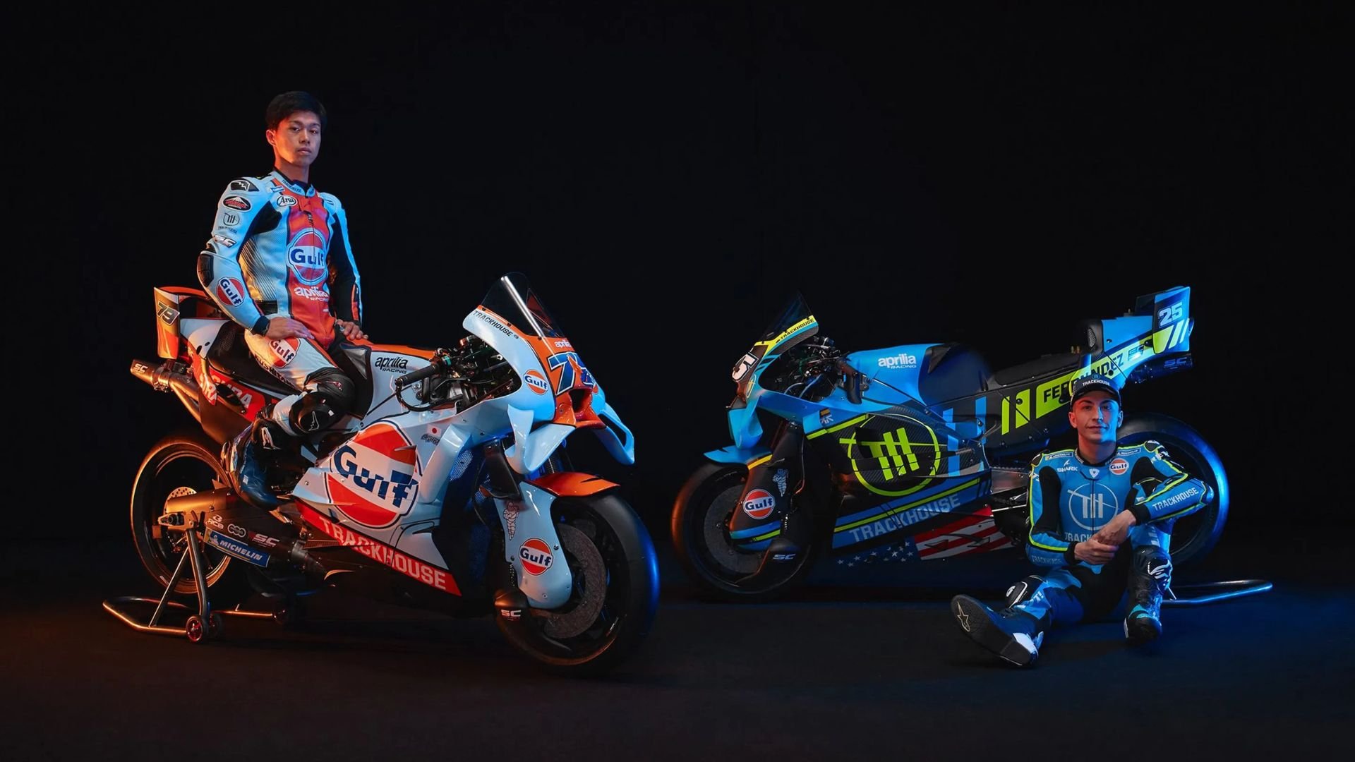 Trackhouse desvela la nueva moto Aprilia para la temporada 2026 de MotoGP