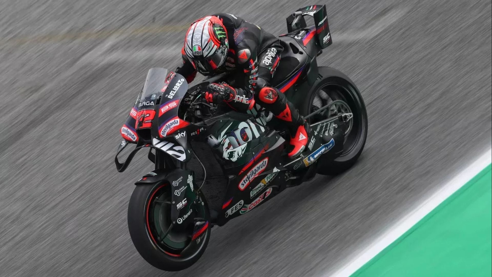 Marco Bezzecchi dominated qualifying even with a late crash