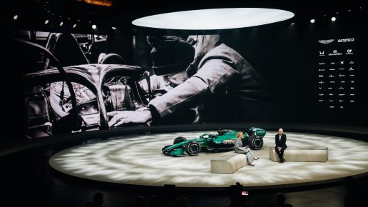 Adrian Newey speaks about tremendous development potential in the AMR26